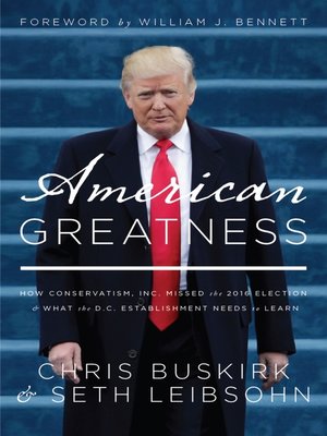 cover image of American Greatness